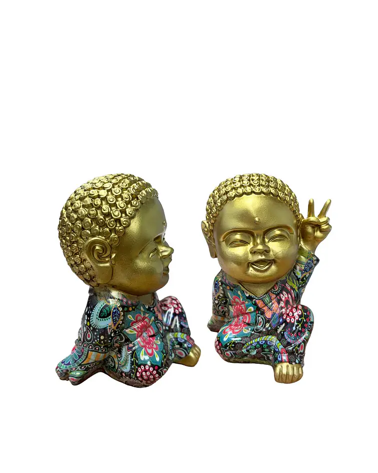 Figura Buda Chino Decorativo 6" JI21-160 (B)