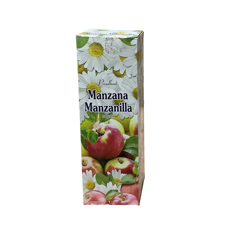 Incienso Formato Hexagonal Manzana Manzanilla 2