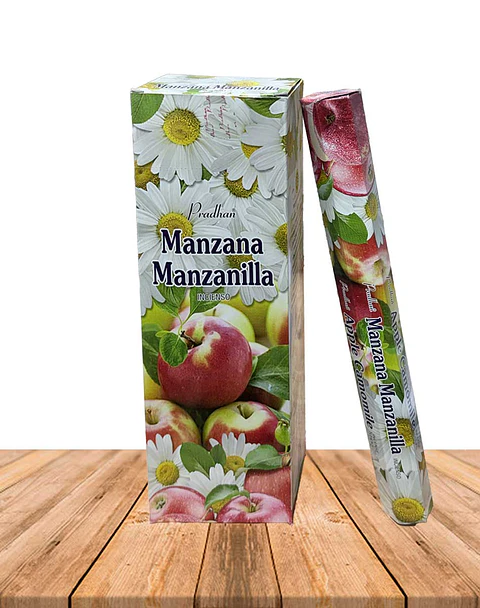 Incienso Formato Hexagonal Manzana Manzanilla