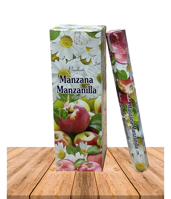 Incienso Formato Hexagonal Manzana Manzanilla