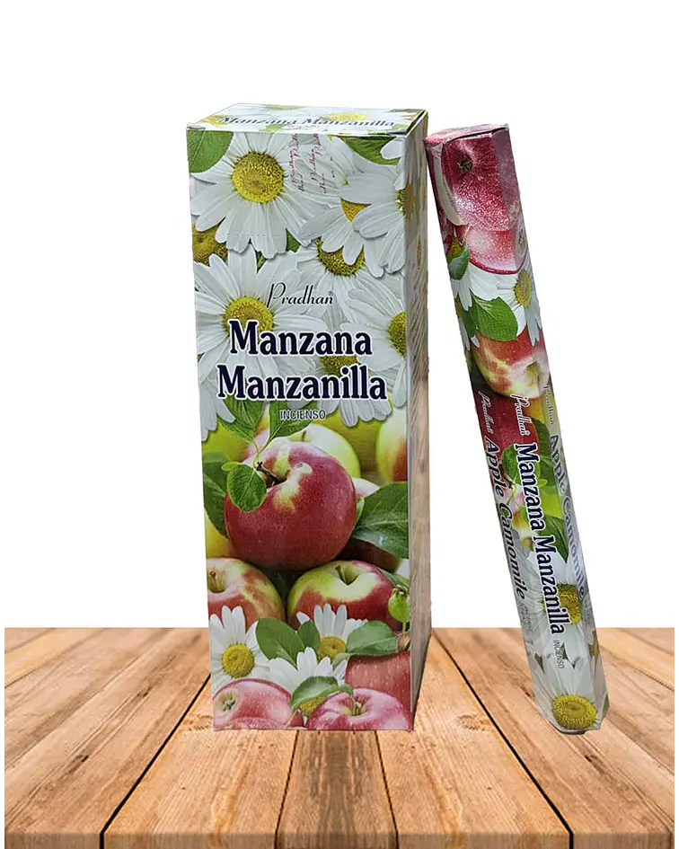 Incienso Formato Hexagonal Manzana Manzanilla