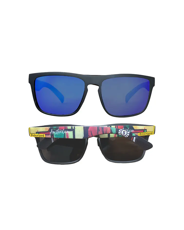 Gafas De Sol Rolling Amsterdam Polarizado Unisex.