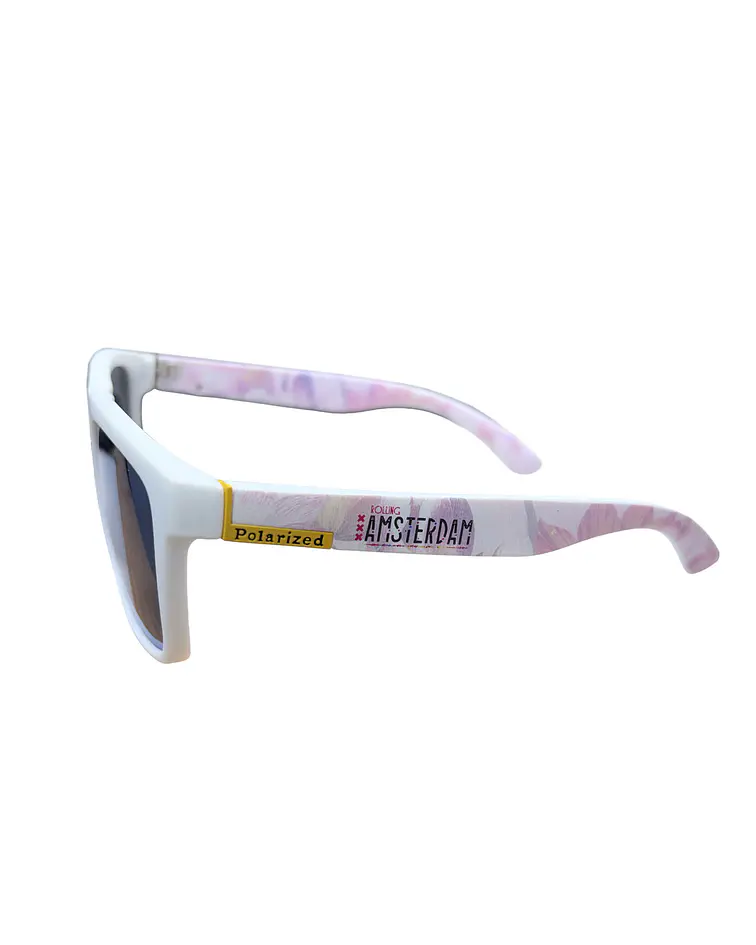 Gafas De Sol Rolling Amsterdam Polarizado Blanco.