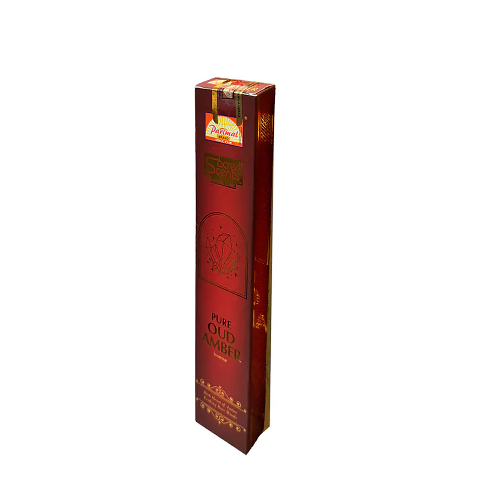 Incienso Parimal Sacred Scents Pure Ambar Oud 15Gr 3