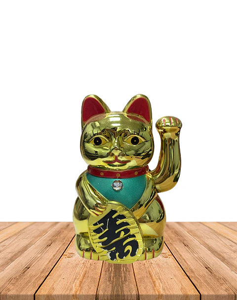 Gato de la Fortuna Dorada JI25-126