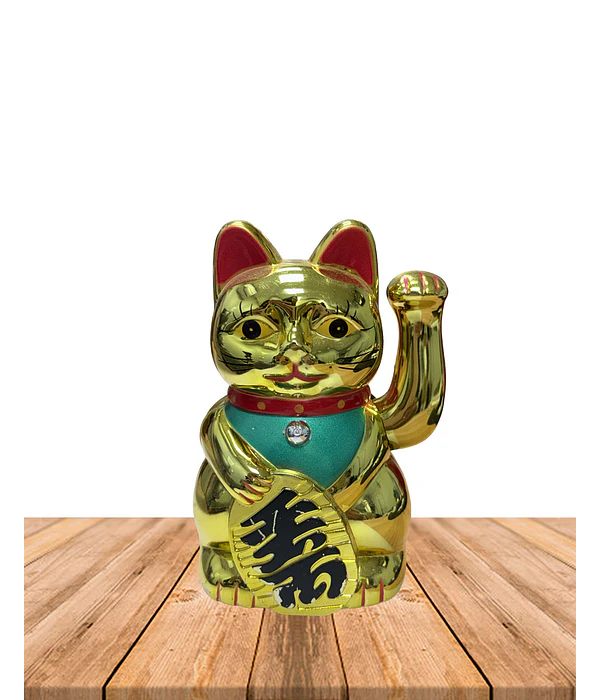 Gato de la Fortuna Dorada JI25-126