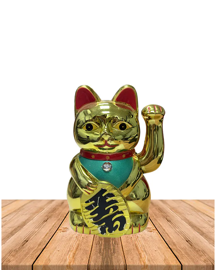 Gato de la Fortuna Dorada JI25-126