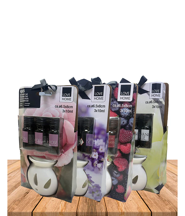 Set Difusor con 3 esencias