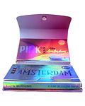 Papel Rolling Amsterdam 420  Celulosa + Celulosa Pink