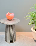 Mesa Lateral Auxiliar Decorativa