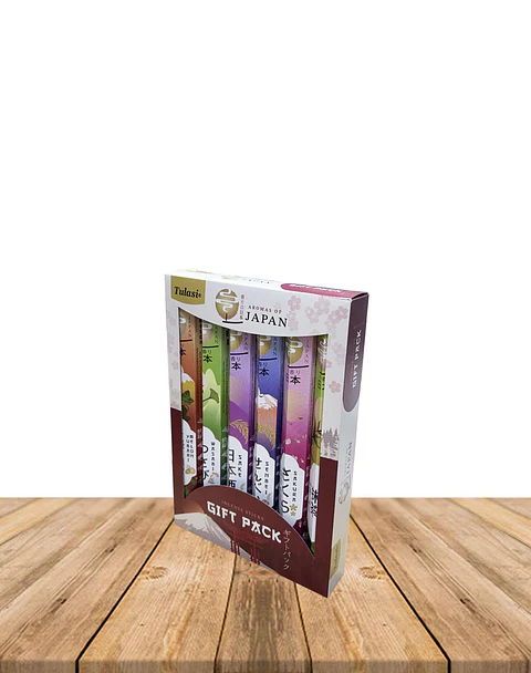 Incienso Tulasi hexagonal Pack Aromas de Japon 