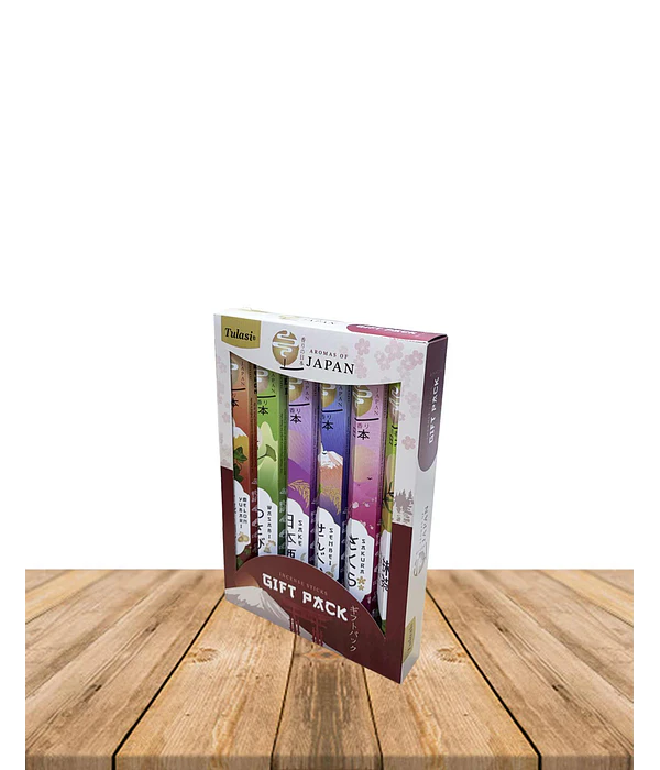 Incienso Tulasi hexagonal Pack Aromas de Japon 