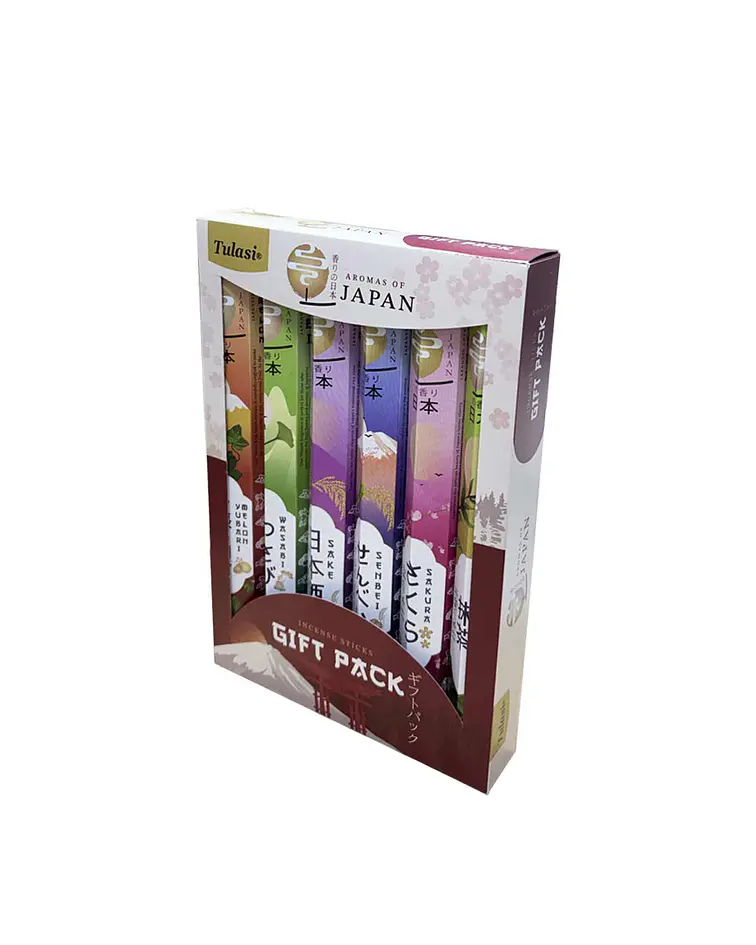 Incienso Tulasi hexagonal Pack Aromas de Japon 