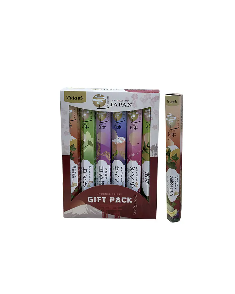 Incienso Tulasi hexagonal Pack Aromas de Japon 