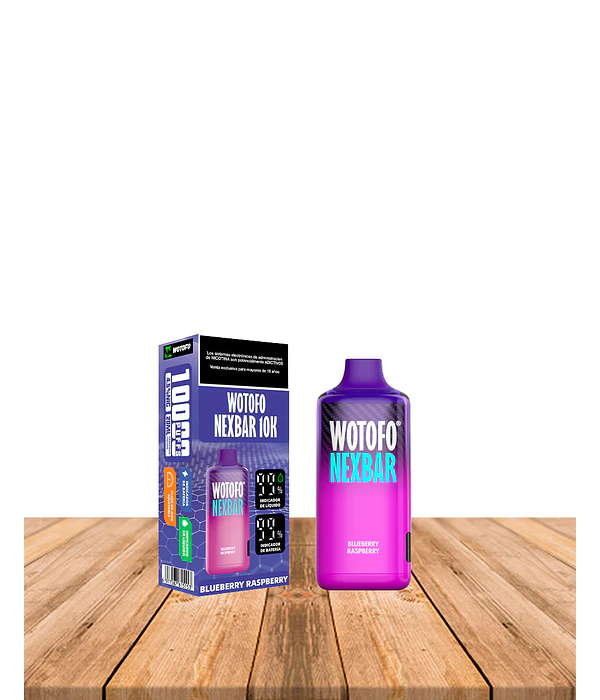 Vaper Desechable Nexbar  10000 puf Blueberry Ice
