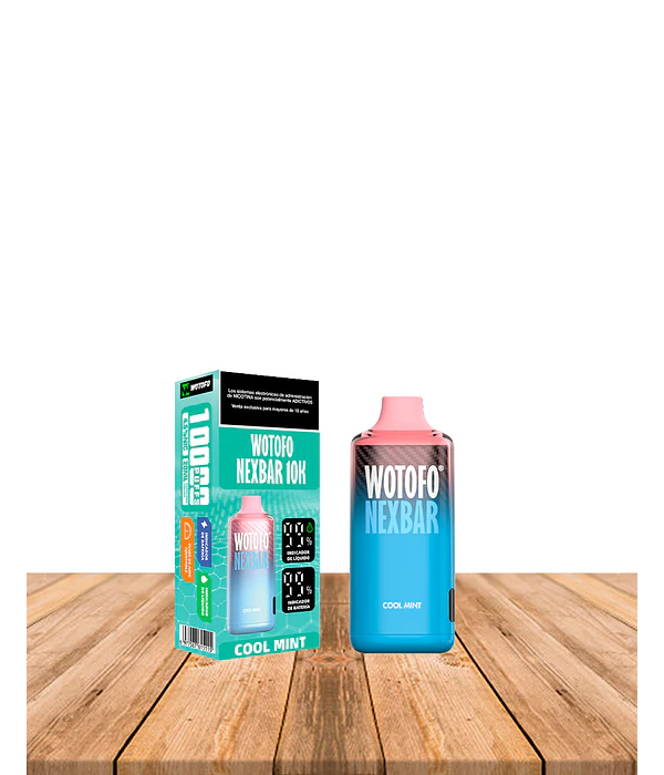 Vaper Desechable Nexbar  10000 puff Coolmint