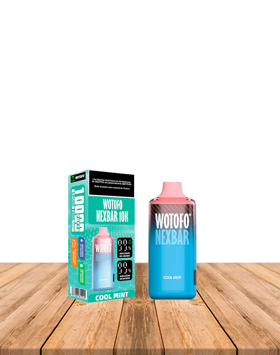 Vaper Desechable Nexbar  10000 puff Coolmint 1