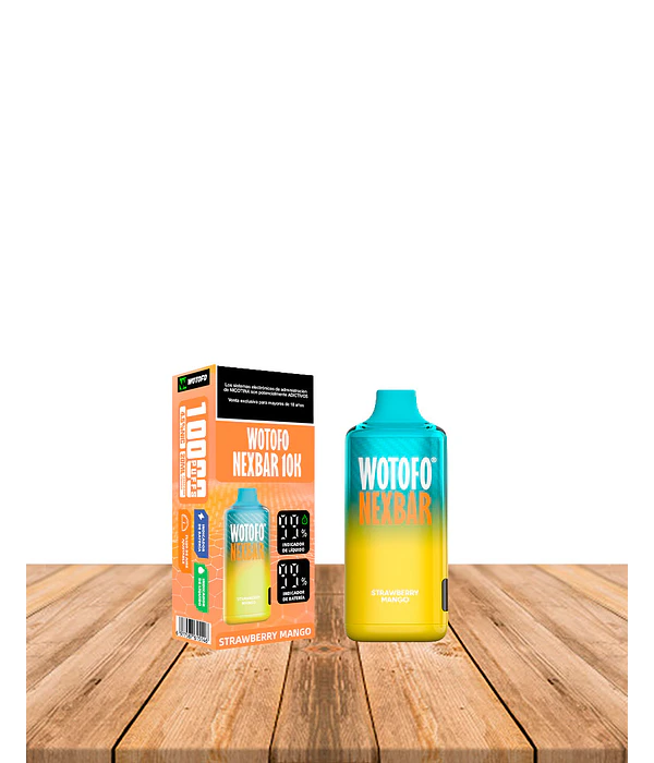 Vaper Desechable Nexbar  10000 puff Strawberry Mango