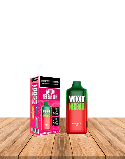 Vaper Desechable Nexbar  10000 puff Watermelon Ice