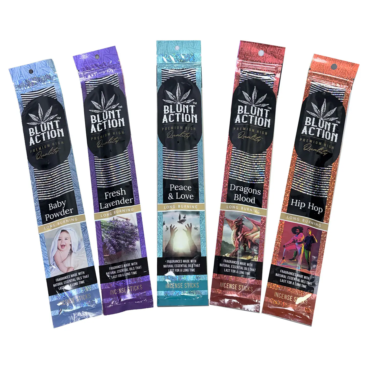 Incienso Tulasi Blunt Action  4