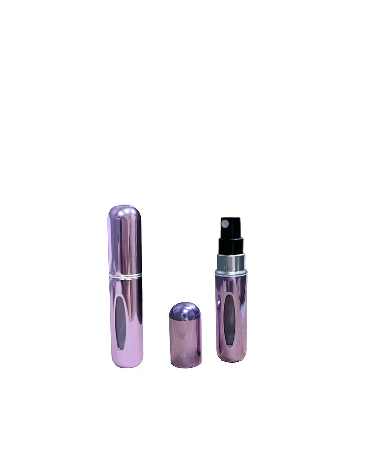 Atomizador de Perfume 5 ml Colores Surtidos Metalizados ji25-168