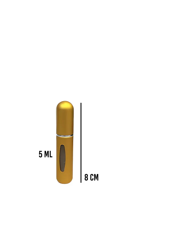 Atomizador de Perfume 5 ml Colores  Opacos ji25-170