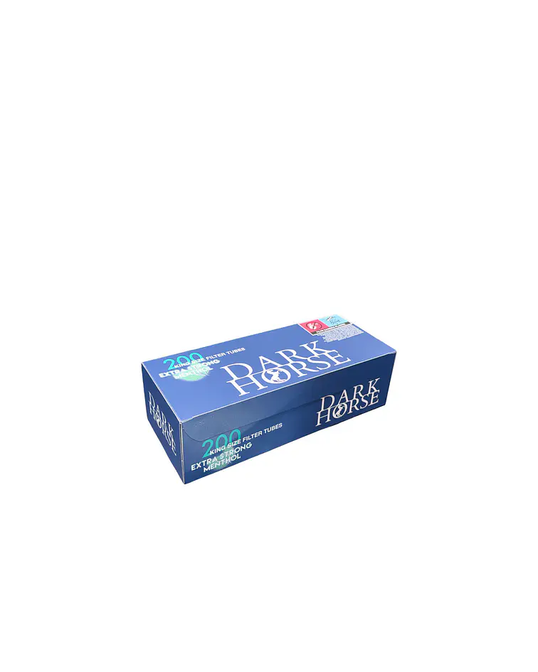 Tubo Para Rellenar Dark Horse Mentol Xtra Fuerte Pack 5 Displays