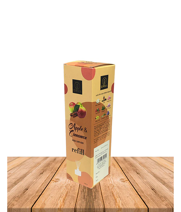 Recarga de Difusor Mikado Orva Manzana Canela — Zed Black