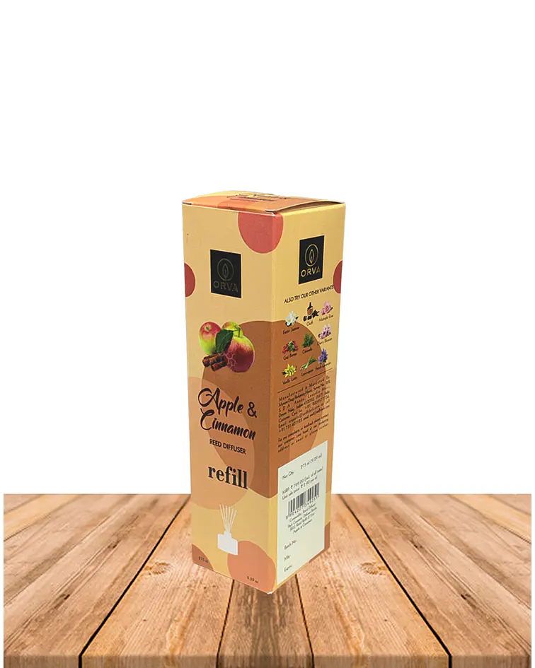 Recarga de Difusor Mikado Orva Manzana Canela — Zed Black