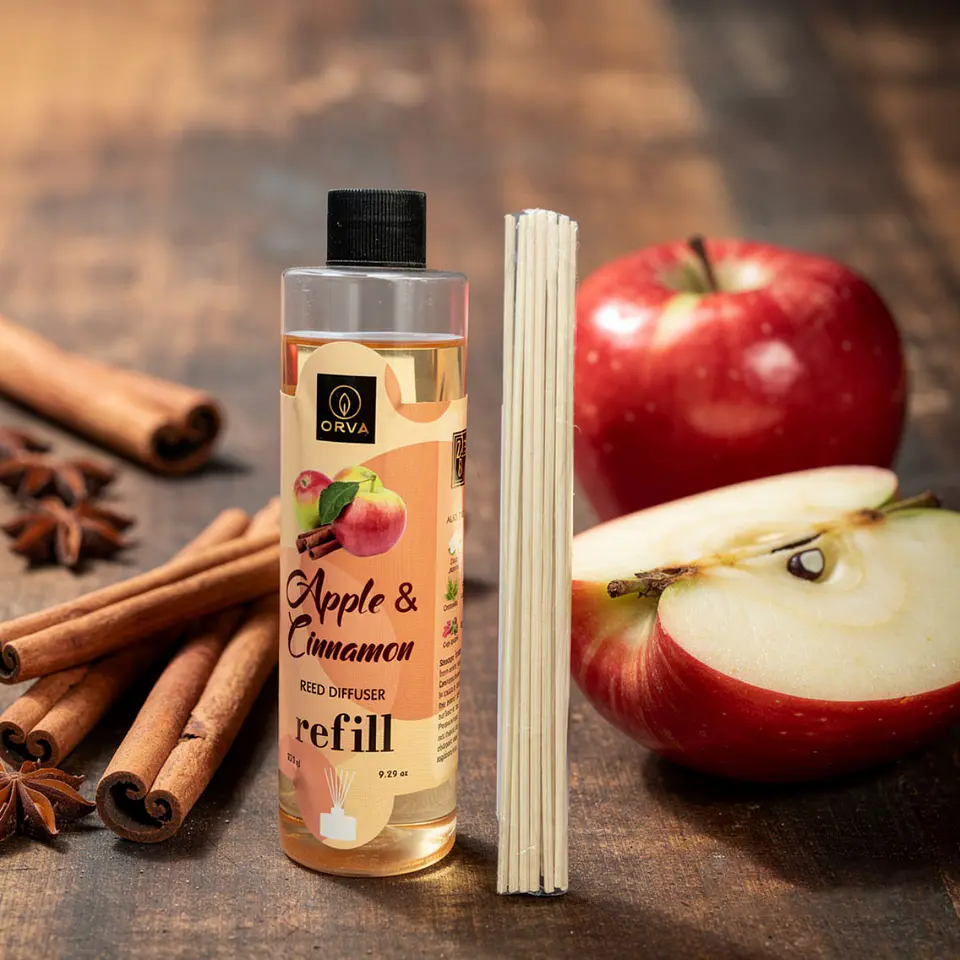 Recarga de Difusor Mikado Orva Manzana Canela — Zed Black 3