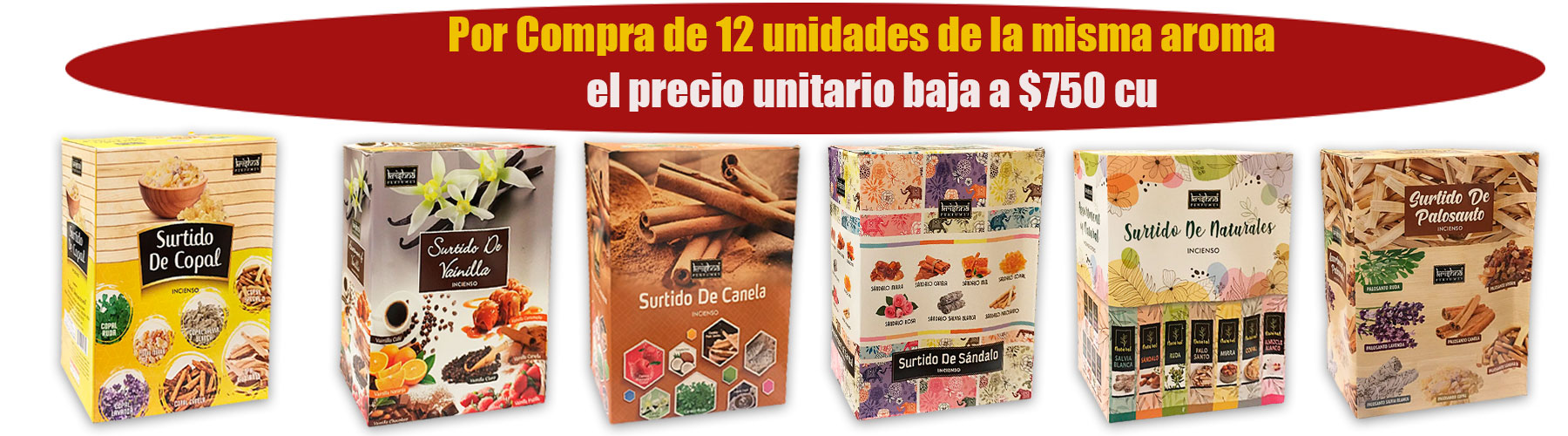 Incienso Krishna  7 En 1