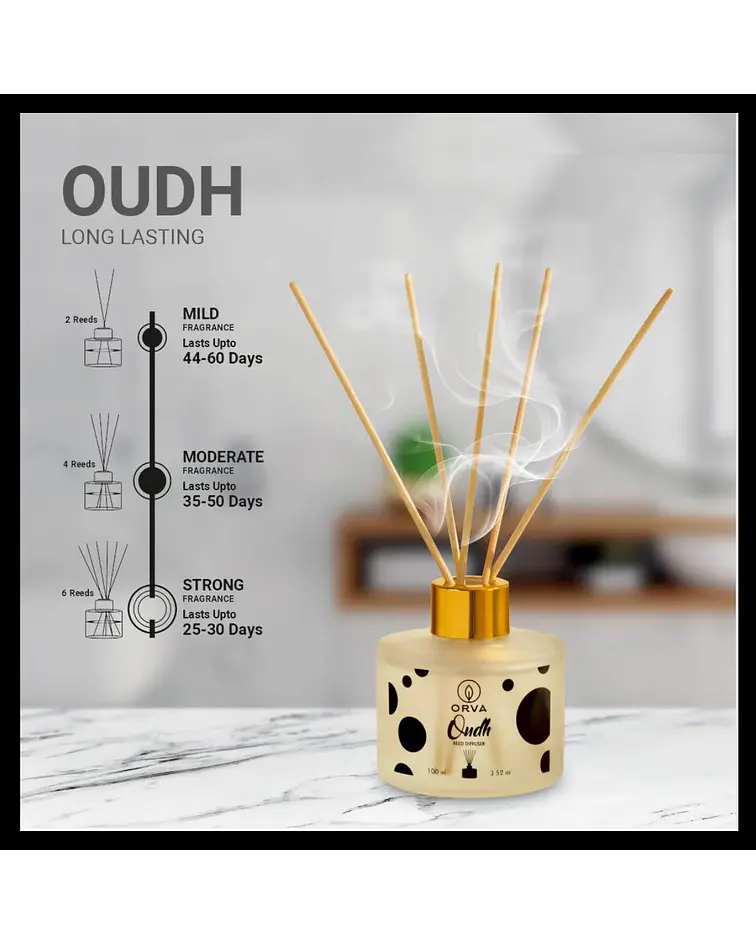 Difusor Mikado con Palitos Orva Oudh