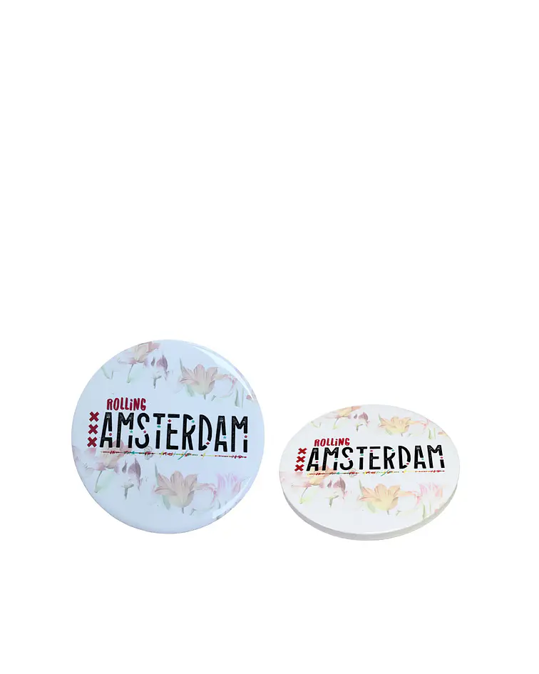 Posa Vaso Ceramica Rolling Amsterdam