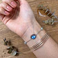Brazalete de Acero inoxidable tercer ojo  - Miniatura 7