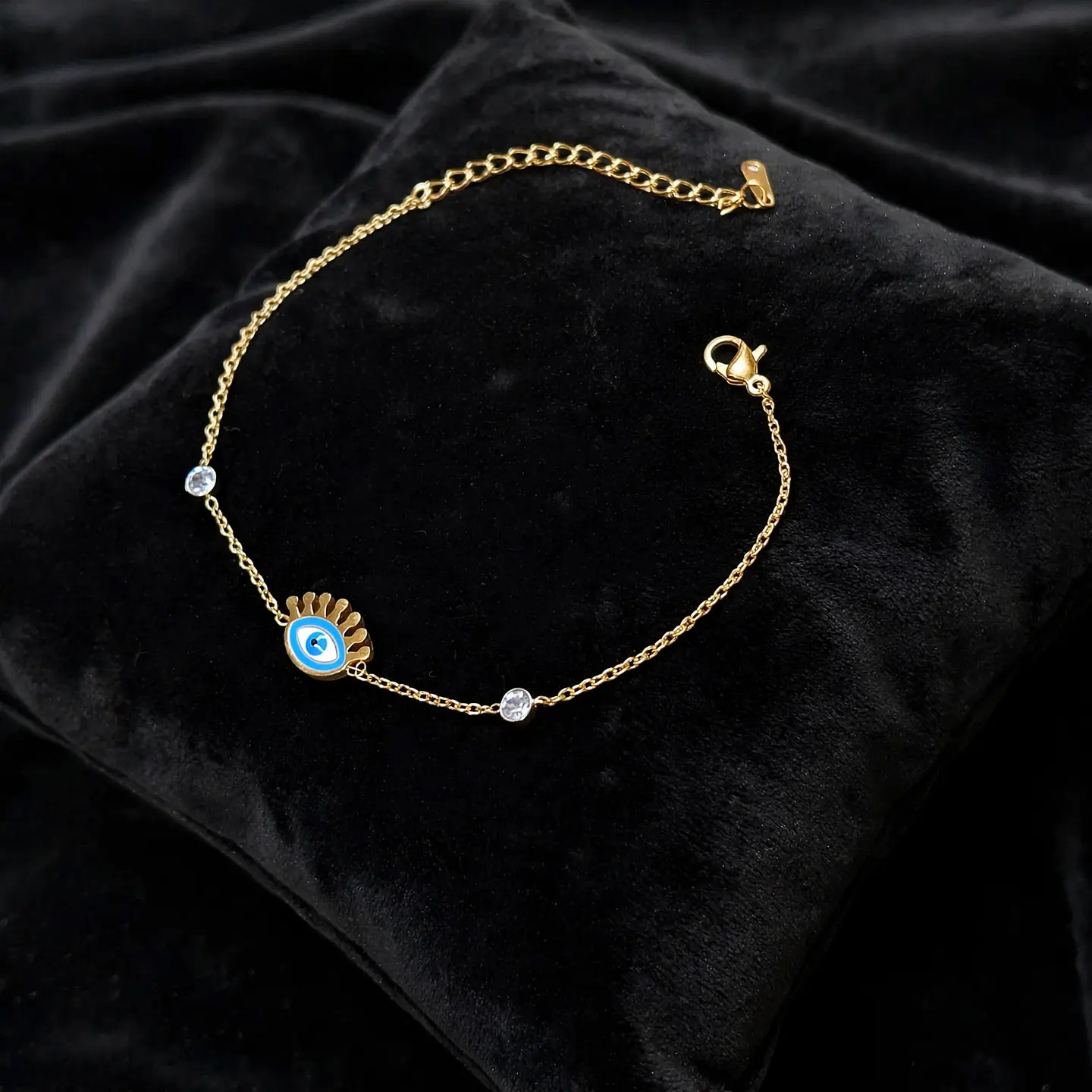 Brazalete de Acero inoxidable tercer ojo  3