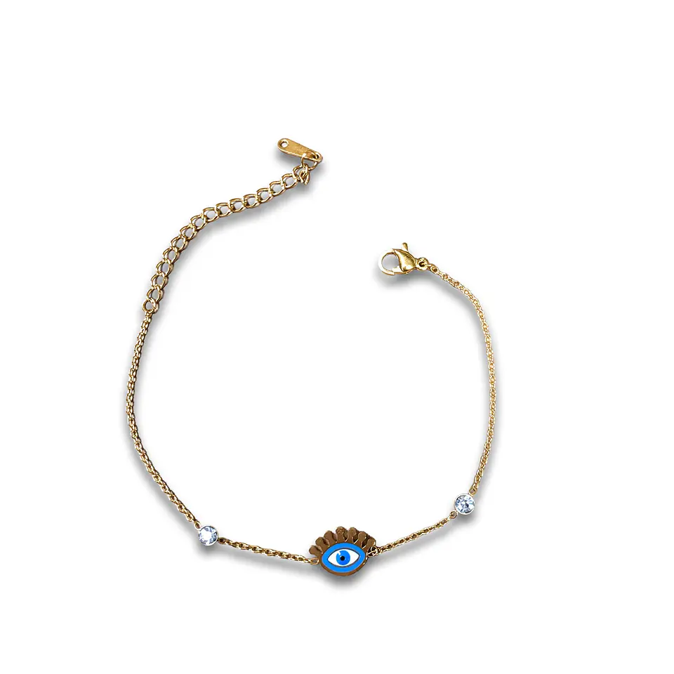 Brazalete de Acero inoxidable tercer ojo  4