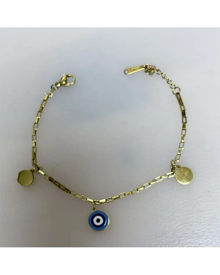 Brazalete / Tobillera de Acero inoxidable Tercer Ojo 