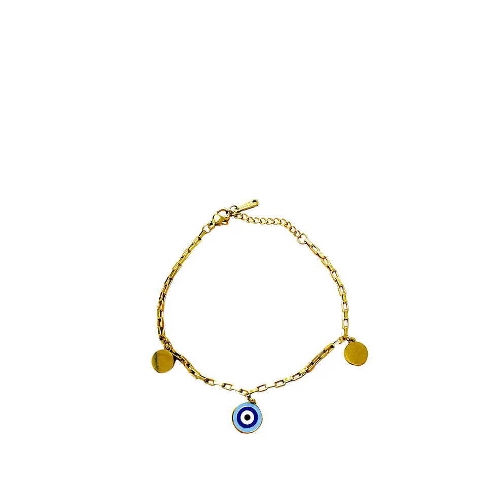 Brazalete / Tobillera de Acero inoxidable Tercer Ojo  3