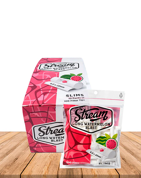 Filtros Slim long Sandia Click Stream