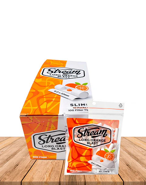 Filtros Slim long Naranja Click Stream
