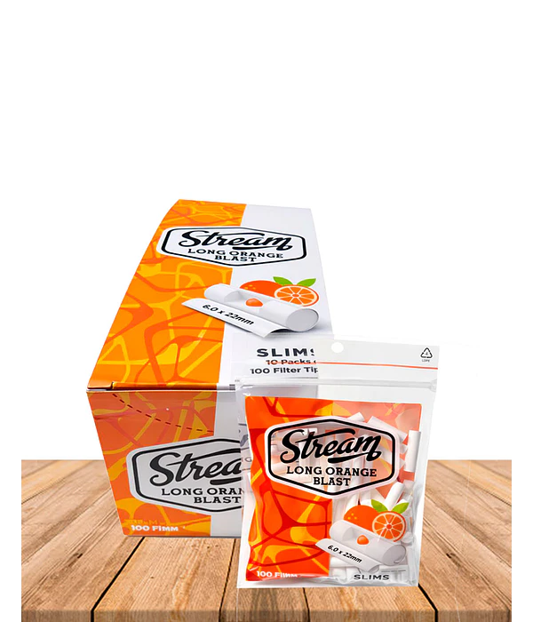 Filtros Slim long Naranja Click Stream