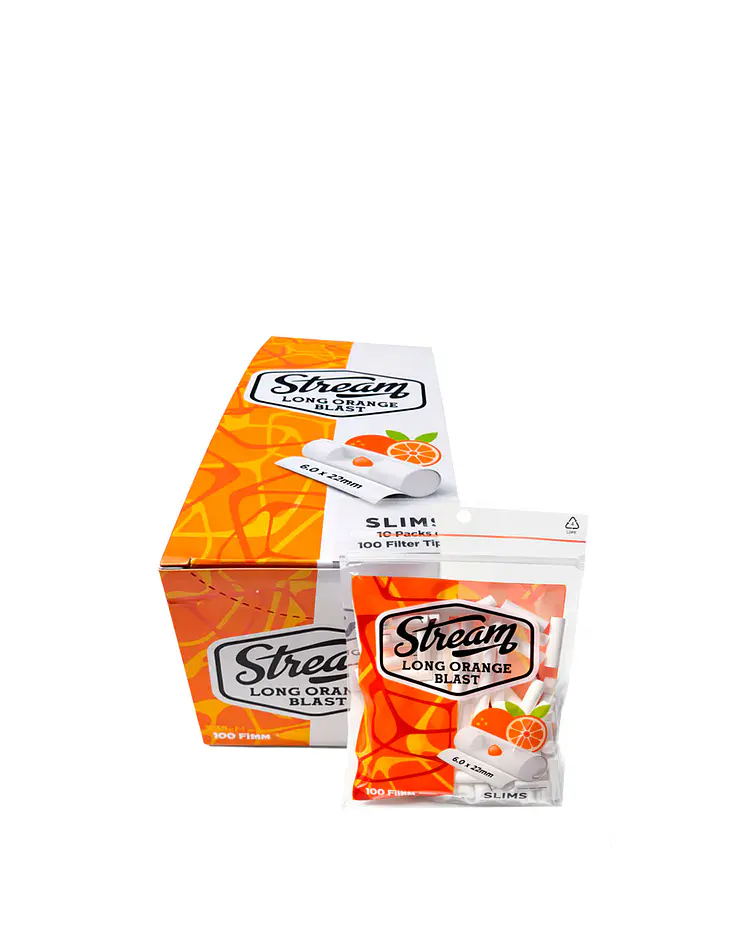 Filtros Slim long Naranja Click Stream