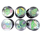 Moledor Aluminio 4pcs 50mm Negro Estampado - Miniatura 4