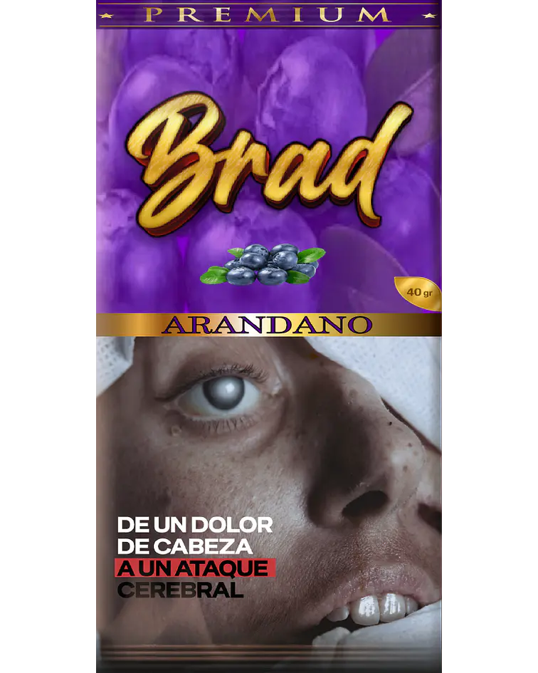Tabaco BRAD 40g Sabores