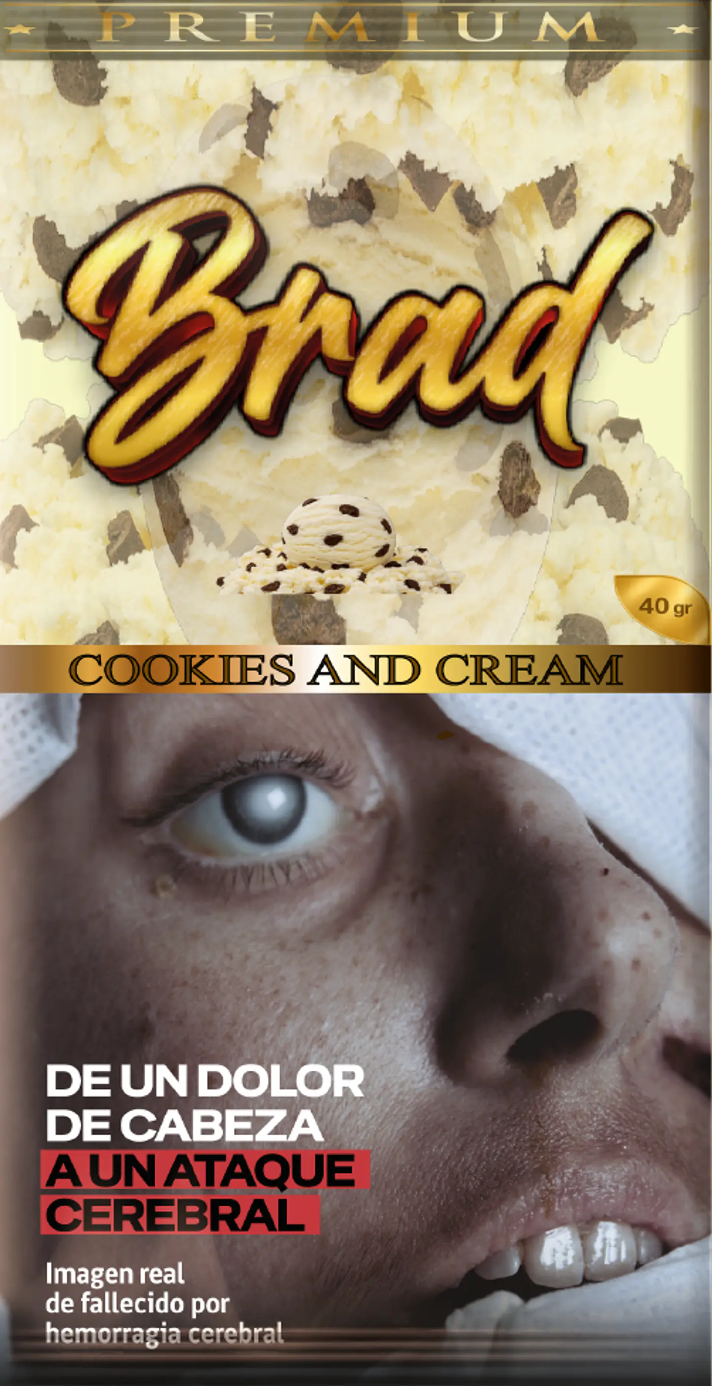 Tabaco BRAD 40g Sabores 11