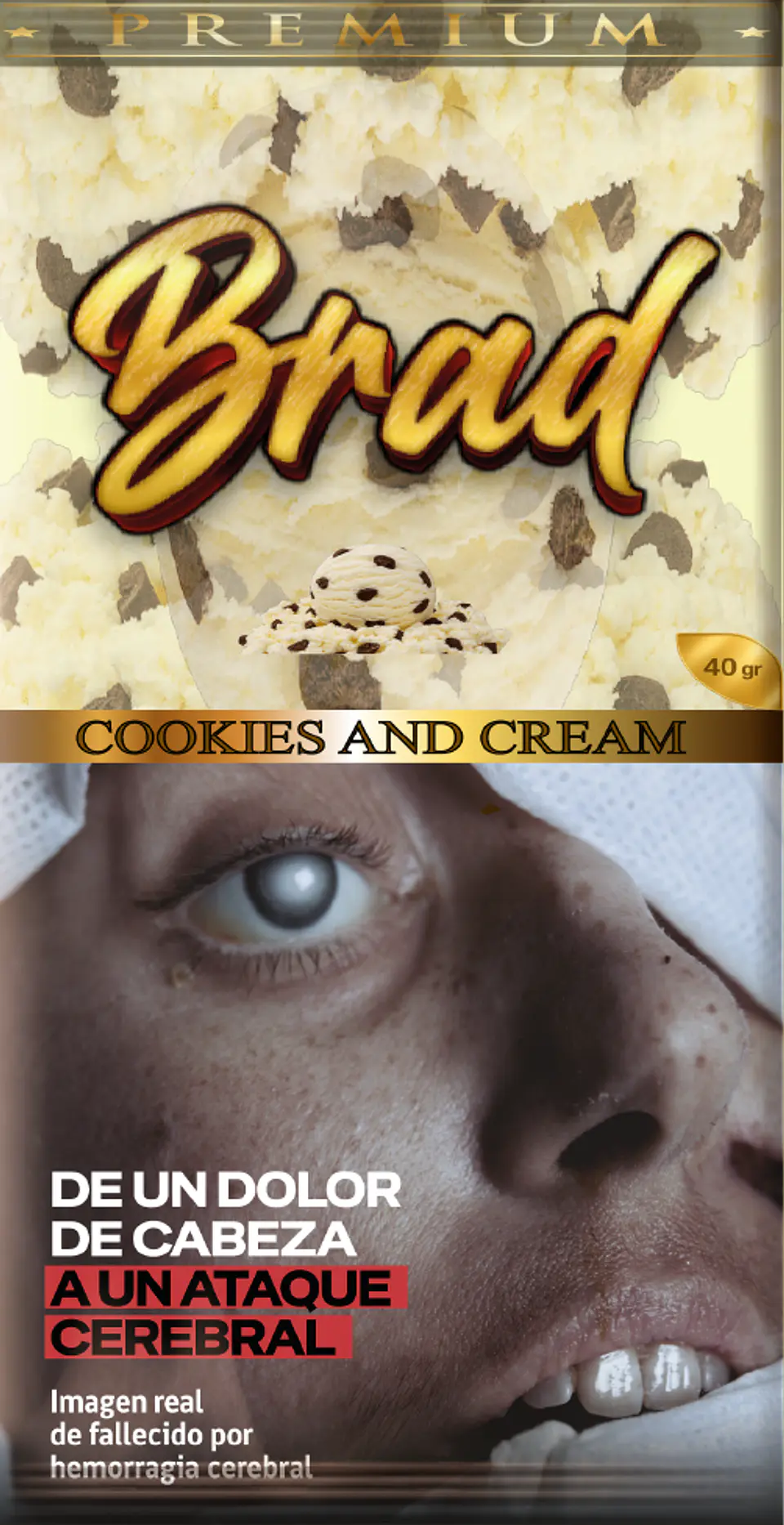 Tabaco BRAD 40g Sabores 11