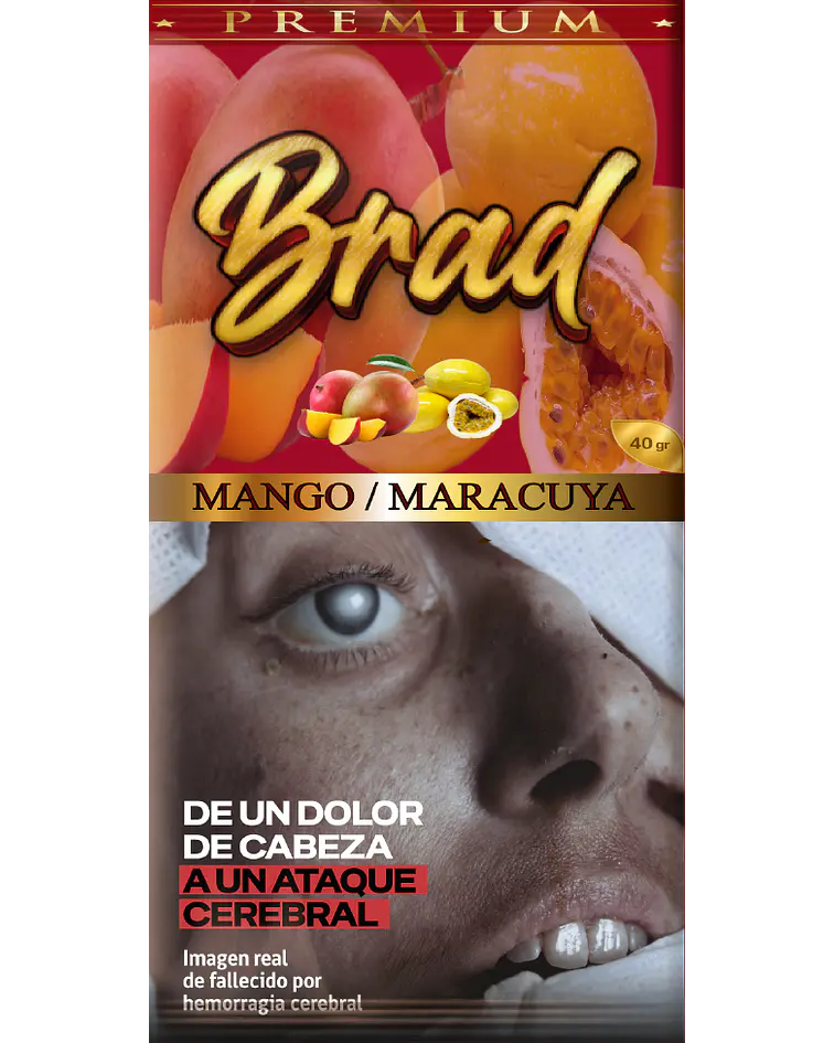 Tabaco BRAD 40g Sabores