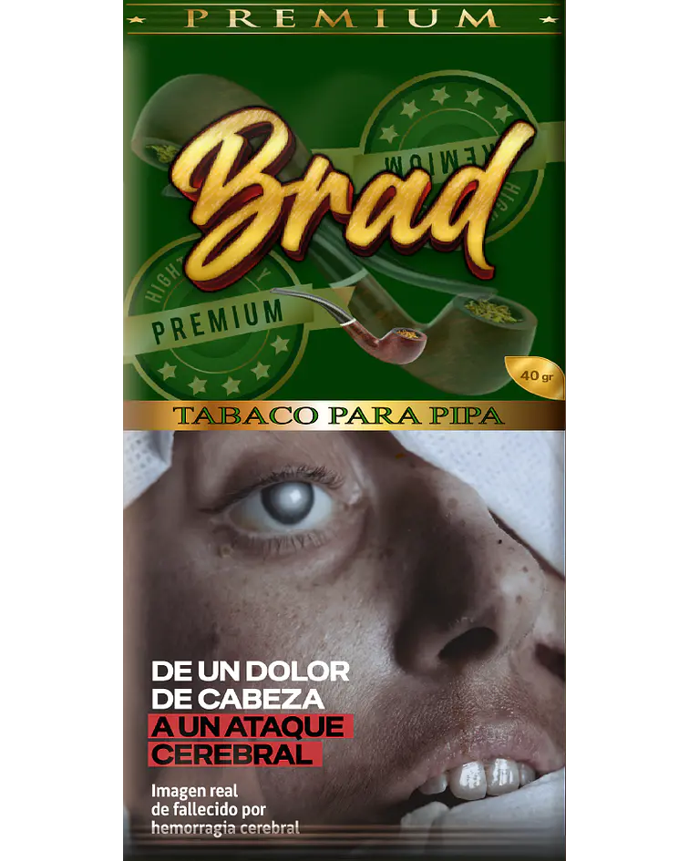 Tabaco BRAD 40g Sabores