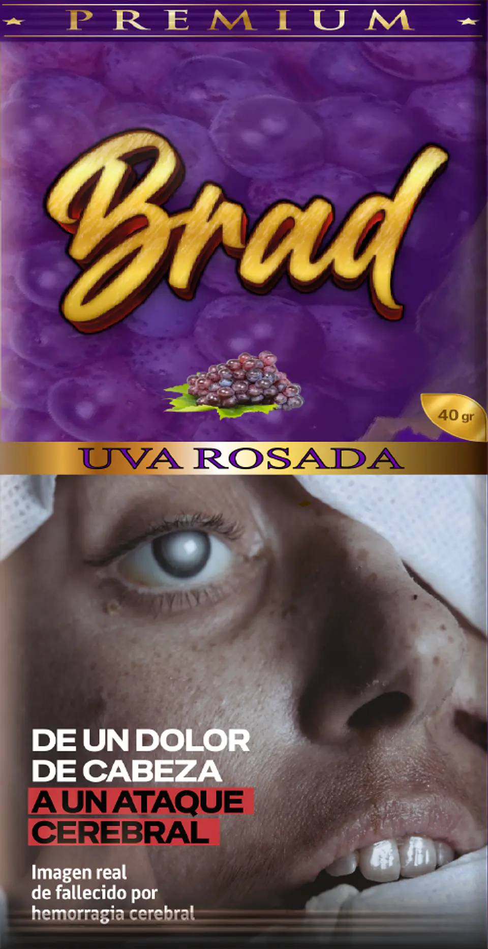 Tabaco BRAD 40g Sabores 21