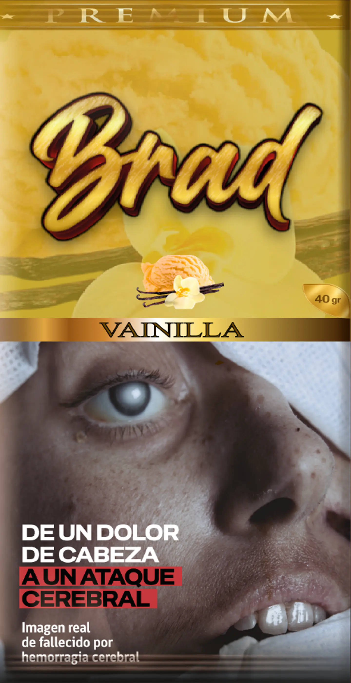 Tabaco BRAD 40g Sabores 22